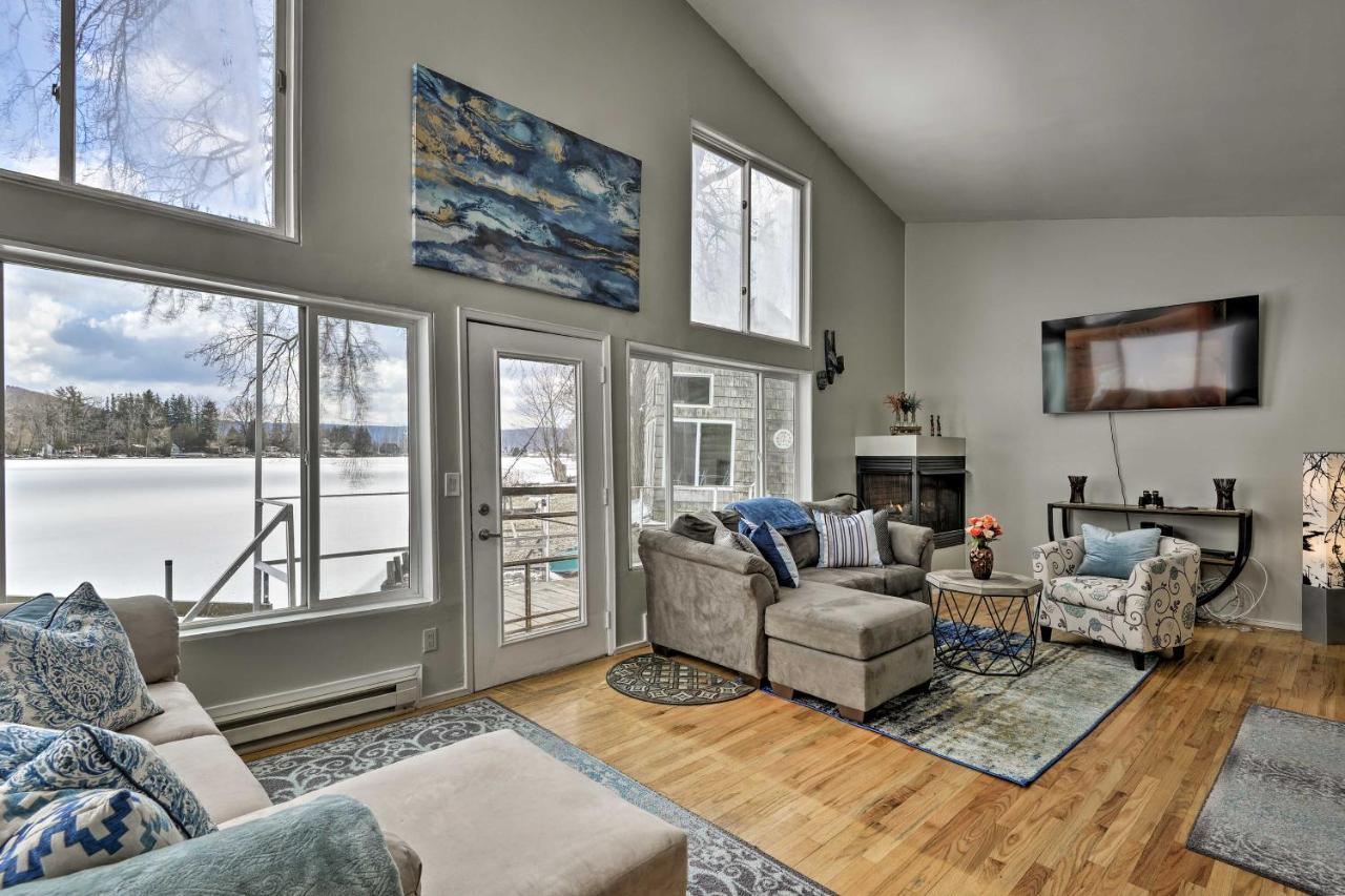 Waterfront Deruyter Home With Private Dock! New Woodstock 外观 照片
