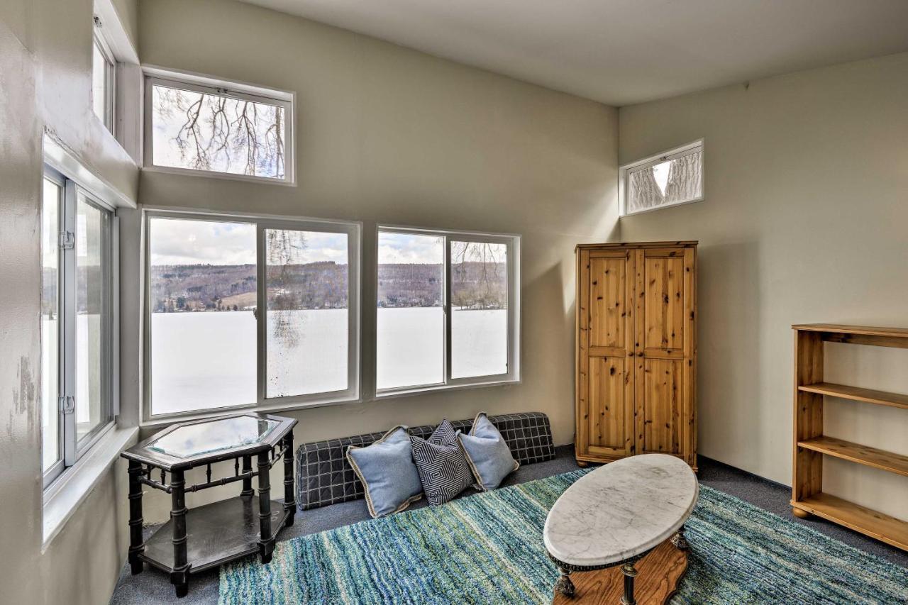 Waterfront Deruyter Home With Private Dock! New Woodstock 外观 照片